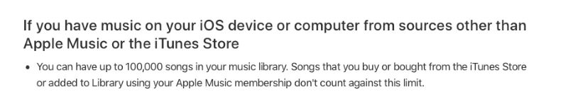 Apple Music のダウンロード数制限 | Apple Music のダウンロード制限