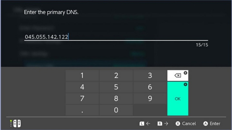 プライマリDNSを変更する | スイッチ ネット フリックス