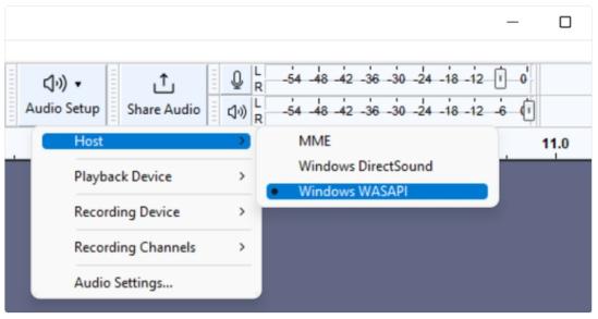 Windows WASAPIを選択 | Amazon MusicをMP3に変換する