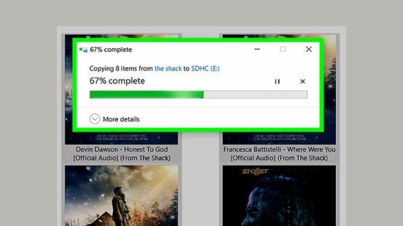曲を SD カードに貼り付ける | Amazon Music を SD カードにダウンロード