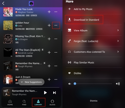 Amazon Music アルバムを iPhone にダウンロード | Amazon Music からアルバムをダウンロード