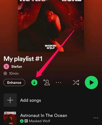 Spotify の曲をダウンロード | モバイルデータを使用して Spotify で曲をダウンロード