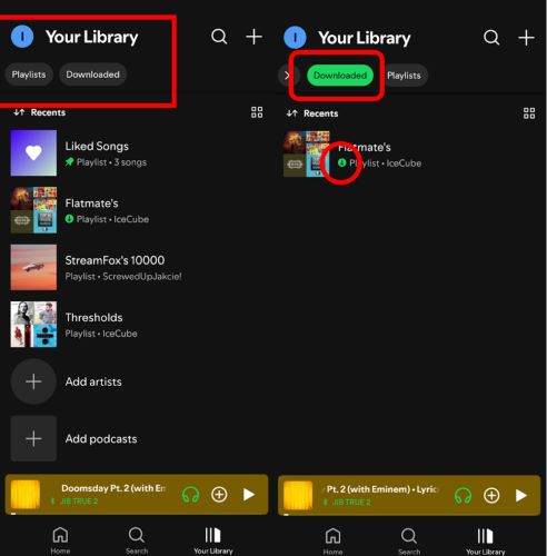 Spotify の音楽を再生する | Spotify のダウンロードはどこに保存されますか