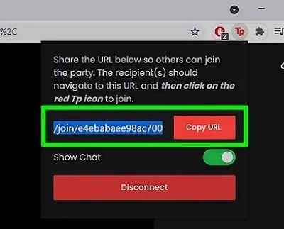 パーティーを開始する | Netflix party