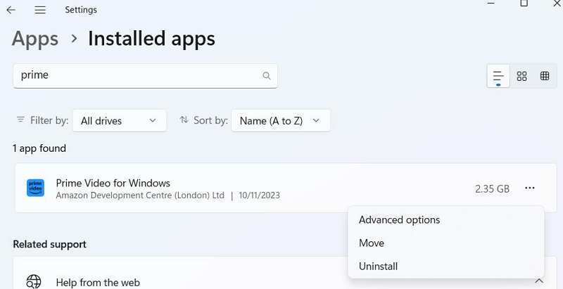 Windows用のPrimeを探す | 外付けハードドライブにAmazon Primeビデオをダウンロード