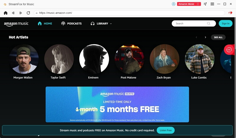 Amazon Music StreamFox ログイン | Amazon Music からすべてのダウンロードを削除する