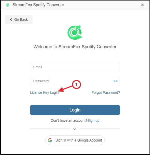 ライセンスでStreamFox Spotifyにログイン | パスワードなしでiPadのロックを解除