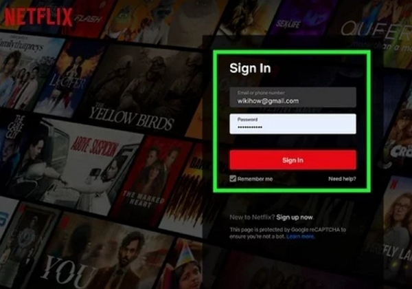 アカウントにサインインする | DiscordでNetflixをストリーミング配信する