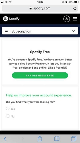 Spotify に登録 | Spotify でシャッフル
