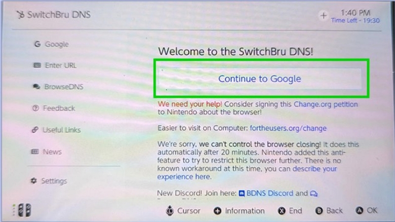 SwitchBru DNS | スイッチ ネット フリックス
