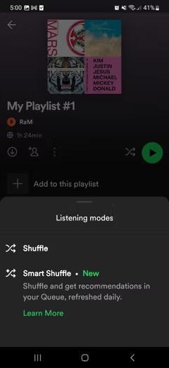 Spotify のシャッフルをオン/オフにする | Spotify でシャッフルする
