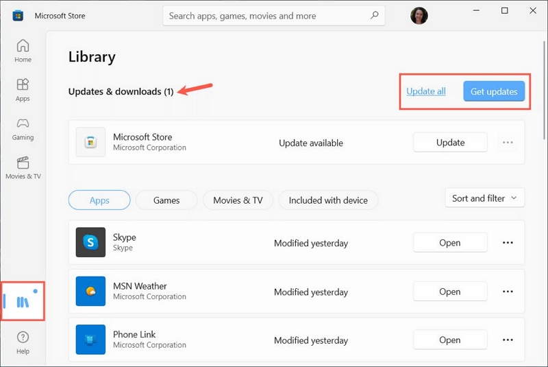 Microsoftストアを開く | Amazonプライムビデオダウンロードできない