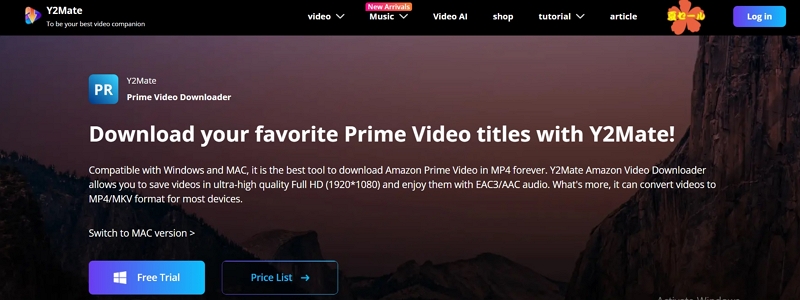 Y2Mate Prime Video ダウンローダー | ビデオ ダウンローダー Amazon Prime