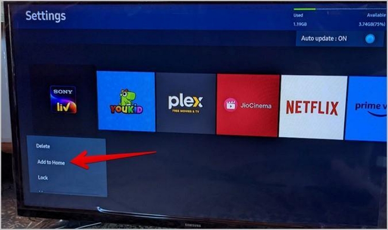クイック アクセス バー | スマート TV 用 Amazon Prime Video アプリのダウンロード