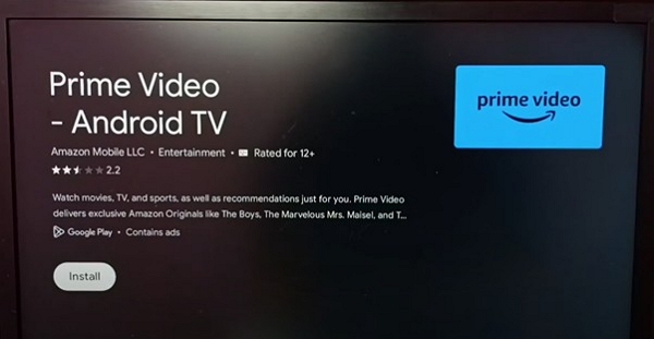 「取得」をクリック | テレビ amazon プライム 見る 方法